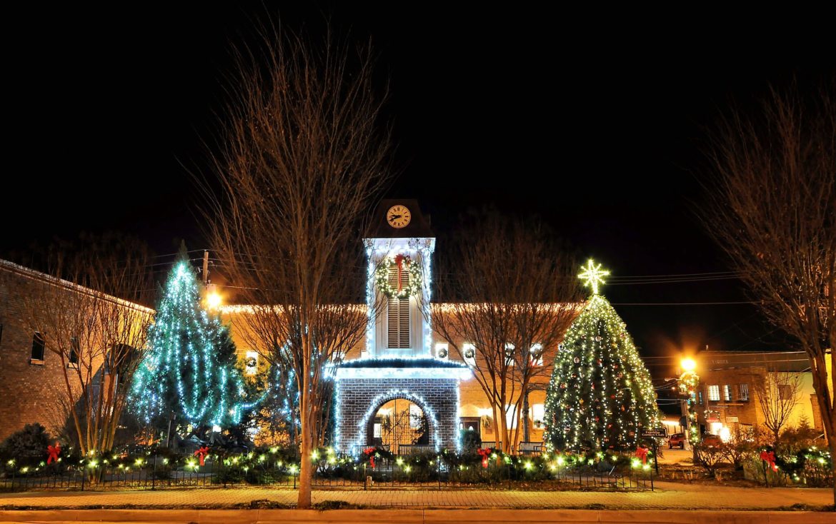 Winter Wonderland in Downtown Franklin Franklin, North Carolina