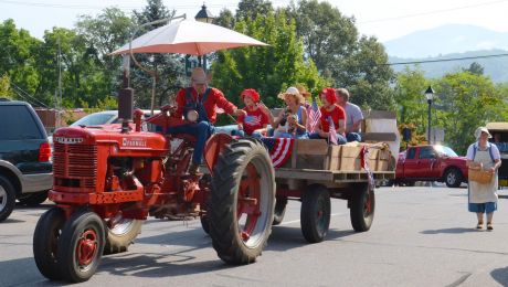 July 4th Parade in Franklin, NC