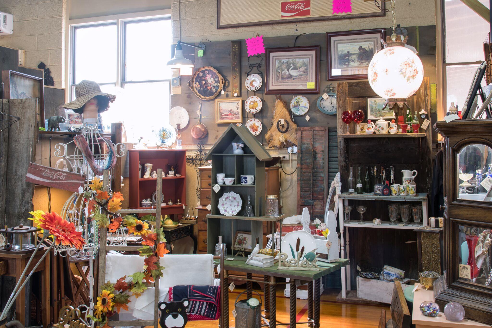 Antiquing in Franklin, NC