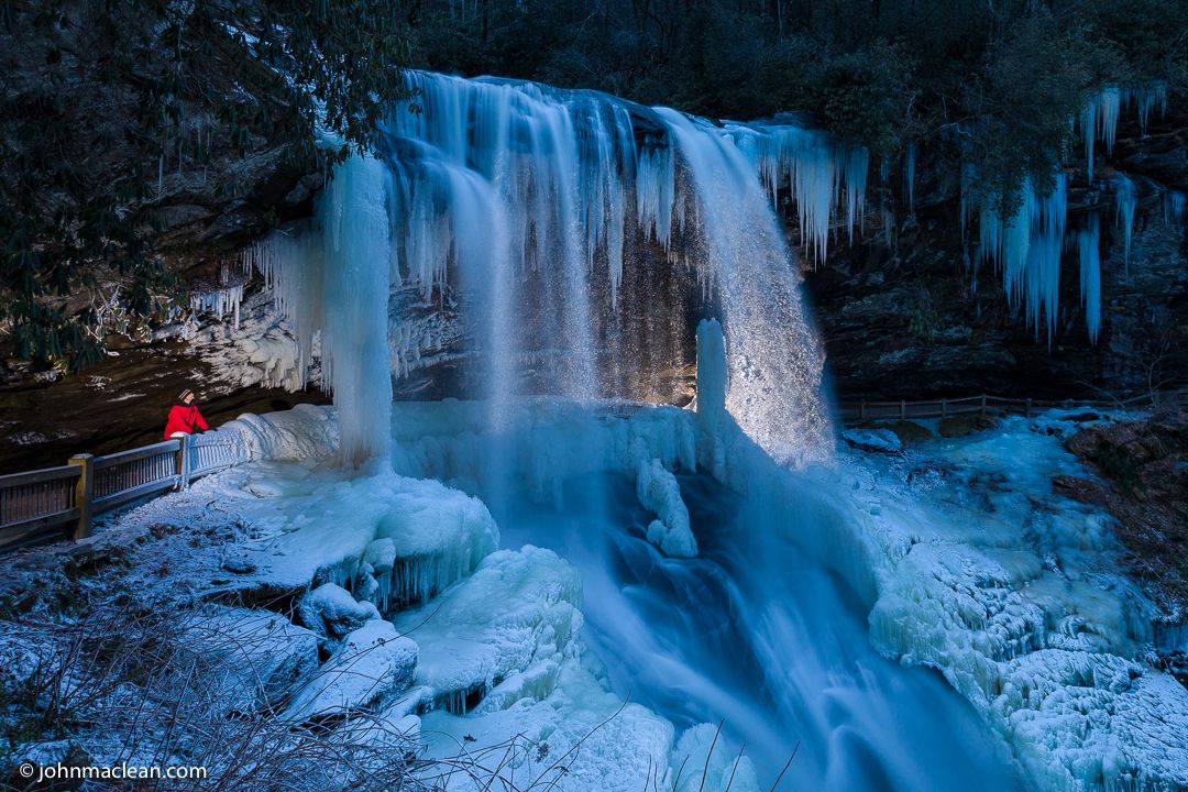 PHotographer John Maclean Winter Dry Falls